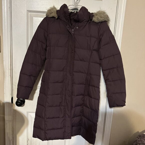 Ralph Lauren Jackets & Blazers - Ralph Lauren LRL Womens Coat Small Quilted Faux Fur Hooded Puffer Down Filled